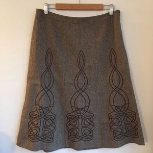 $8 SALE❤️LOFT wool blend Skirt Sz 10